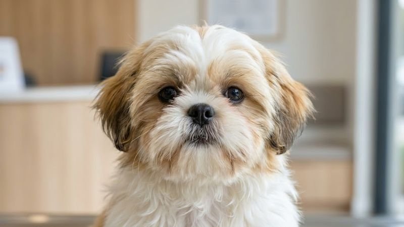 Shih Tzu puppy for the Shih Tzu weight guide