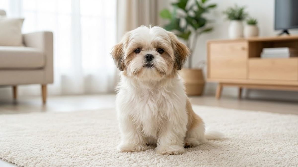 Shih Tzu puppy for the Shih Tzu weight guide
