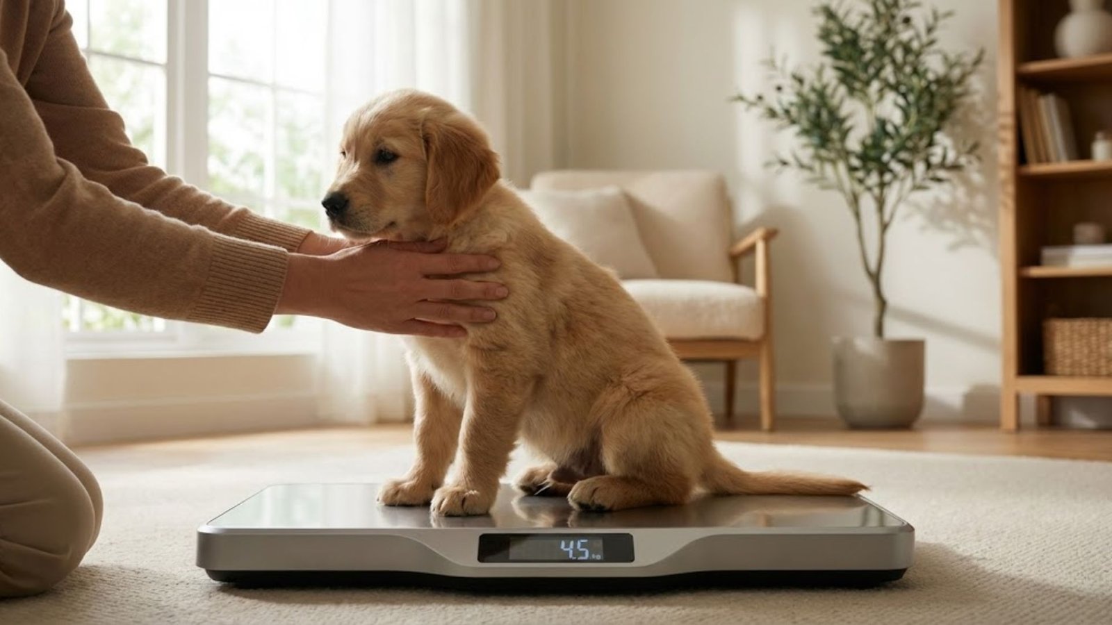 Dog and puppy weight calculator hero image